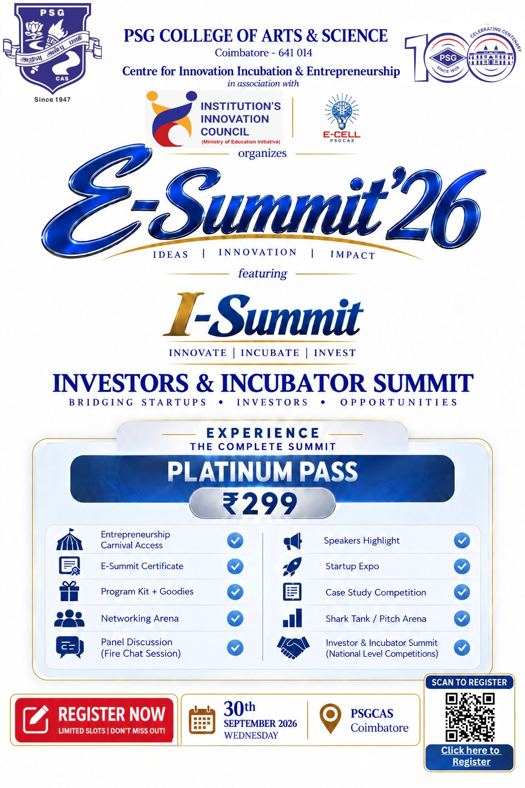 Investors & Incubator Summit